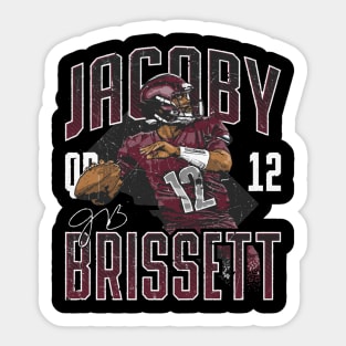 Jacoby Brissett Washington Design Sticker